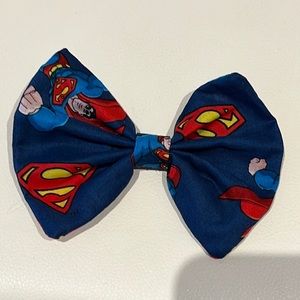 Superman Hair Bow